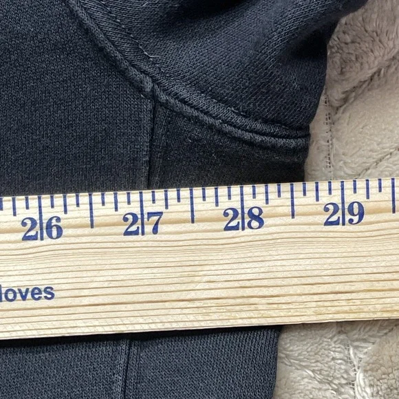 Nike Hoodie Sweatshirt Adult 2XL Black Pullover Swoosh Sportswear Athletic - Picture 7 of 11